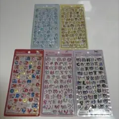 ボンボンドロップシール 文字 サンリオ 5種類セット 国内正規品