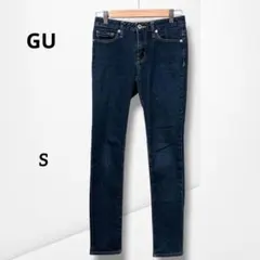 【ジーユー】スキニーデニムパンツ ストレッチ 美脚 すっきり カジュアル S