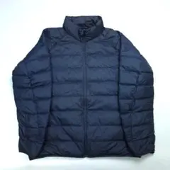 9562 ユニクロ ウルトラライトダウンジャケット メンズ XXL ネイビー