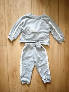 美品！子供スウェット 上下セット リボン