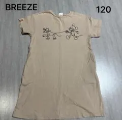 BREEZE Tシャツ ワンピース 半袖 ブリーズ ミッキー ディズニー