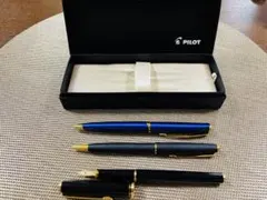 PILOT3点セット（万年筆1本＋ボールペン2本)