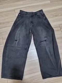 FREAK'S STORE カーブデニム ダメージ加工