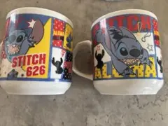 Disney Stitch マグカップ 2個セット