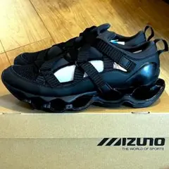 新品　26.5 ウエーブプロフェシー ストラップ　ブラック黒　MIZUNOミズノのサムネイル