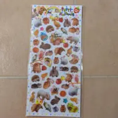 平成レトロ　平成女児　ファンシー　アニマル　クラックス ぷっくりシール