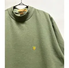 vintage 70s jantzen ハイネック モックネック 緑 カットソー