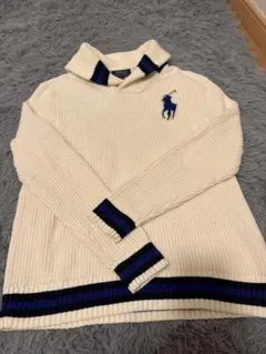 POLO RALPH LAUREN ホワイト セーター