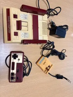 ファミコン本体とゲームソフトセット17本