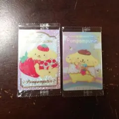 サンリオキャラクターズ ウエハース10 いちご新聞　ポムポムプリン2枚セット