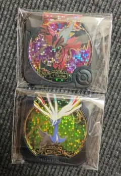 ポケモントレッタ　m6085　レジェンド　ゼルネアス　イベルタル