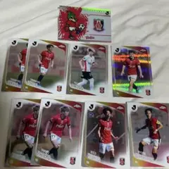 2026 Topps Chrome J리그 우라와 레즈 카드 9장