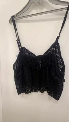 ブラックレースビスチェ M　しまむら