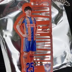 アルビレックス新潟　藤原奏哉　ブロックアクリルキーホルダー