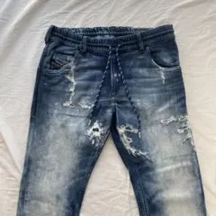 DIESEL ジョグジーンズ ダメージ加工 w23
