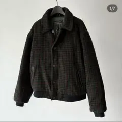 80s Eddie Bauer チェック柄ダウンジャケット