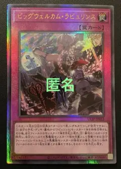 遊戯王　ビッグウェルカム・ラビュリンス　(レリーフ) １枚