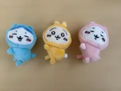 着ぐるみ　ちいかわ　磁石ぬいぐるみ3体セット-ちいかわ・うさぎ ・ハチワレ -