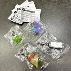 モンスターズインク めじるしアクセサリー セミコンプ 4種類セット