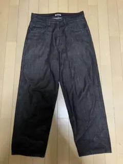 AURALEE 完売カラー【オーラリー】ハードツイストワイドデニムパンツ バギーのサムネイル