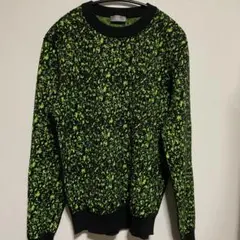☆開店セール☆ 着用1日 美品 クリスチャディオール 蛍光色 薄手 トレーナー①のサムネイル
