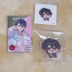 にじさんじ ８周年 夢追翔 アクリルブロック カード ステッカー