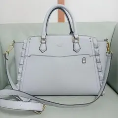 未使用​ 一部補修済 ＆ chouette推し活 フリルショルダーバッグ ブルー