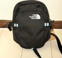 新品タグ付THE NORTH FACE ブラックショルダーバッグ NM72358