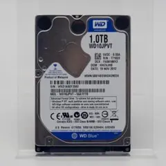 WD 1TB HDD 2.5インチ 3846h 正常判定