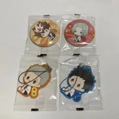 REBORN! ぺたっとねじまき 缶バッジ/ラバーストラップ 4点セット