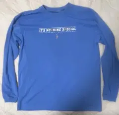 IN THE PAINT Ｌサイズ　青色　ウォームアップウェア　ロングTシャツ