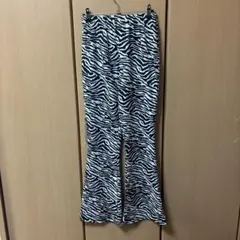 INGNI ゼブラ柄 フレアパンツ