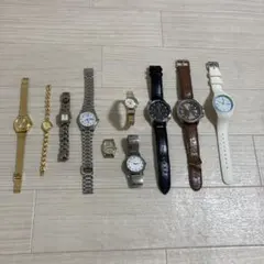 I【ジャンク】腕時計 フィンガーウォッチメーカー混合 まとめ売り 11本