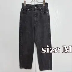 ●デニムジーンズ（M）カラーデニム　グレー系