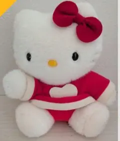 Hello Kitty ぬいぐるみ 赤いセーター着用 - メルカリ