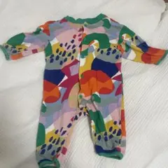 H&M カラフルロンパース 68cm