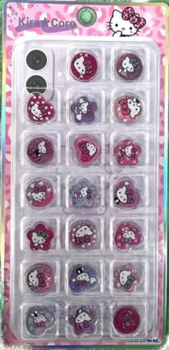 正規品 Kira Coro キラコロ おはじきシール ハローキティ ピンク