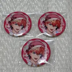 にじさんじ ぎゃうるふ 赤城ウェン 缶バッジ 3点セット