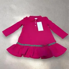 【新品未使用】ラルフローレン　ワンピース　ポロシャツ　ピンク　80サイズ　12M