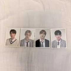 TXT 4oln 証明写真 制服 id 公式 ボムギュ ヨンジュン スビン