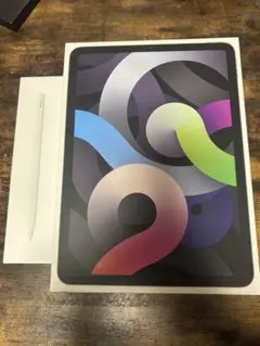 Apple iPad Air 4 スペースグレー 本体　pencil、ケース付き