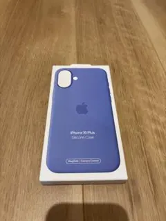 [未開封]iPhone 16 Plus シリコンケース ペリウィンクル