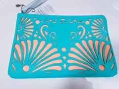 ANNA SUI ポーチ　ターコイズ　ブルー