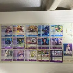 ワンピースカード　レイジュ　デッキパーツ61枚セット