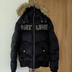 NATURE ダウンジャケット ブラック
