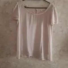 Rope' Picnic フリル袖 Tシャツ 38 ピンク