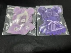 ディズニーストア シークレットポンチョ 紫 ぶどう