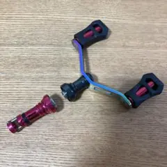 美品　ダイワ用　ドレス　ガトリング　80mm ダブルハンドル　スタンド　セットのサムネイル
