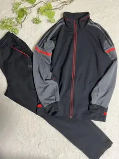 美品　adidas メンズ　ジャージ　セットアップ　トラックジャケット　上下