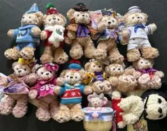 ディズニーシー ぬいぐるみバッジ など ダッフィー シェリーメイ 13点